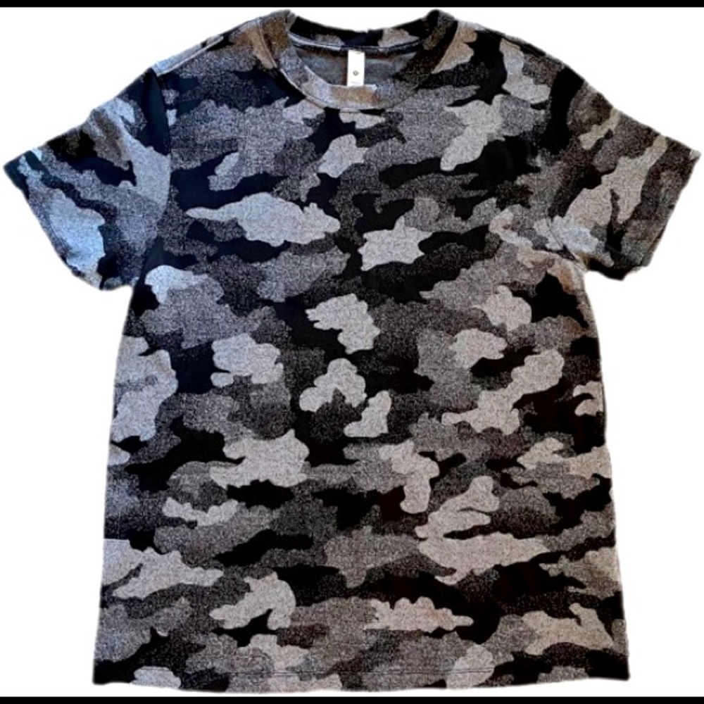 Lululemon Jacquard black/gray Camo All Yours Training Tee T-shirt